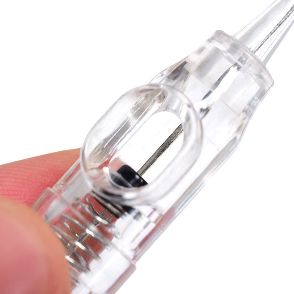 Tattoo Cartridge Needles Kit RL Round Liner Microblading Needle Permanent Makeup for Electric Machine Power supply