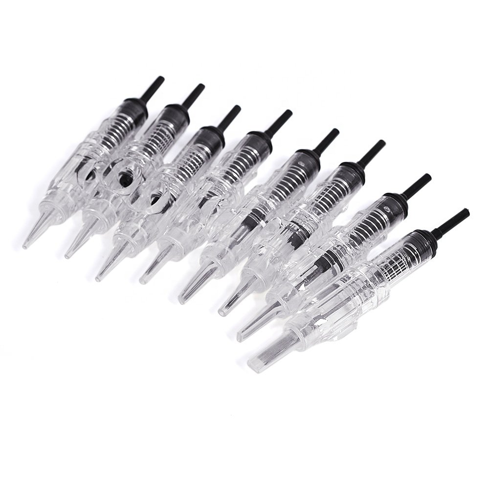 Tattoo Cartridge Needles Kit RL Round Liner Microblading Needle Permanent Makeup for Electric Machine Power supply
