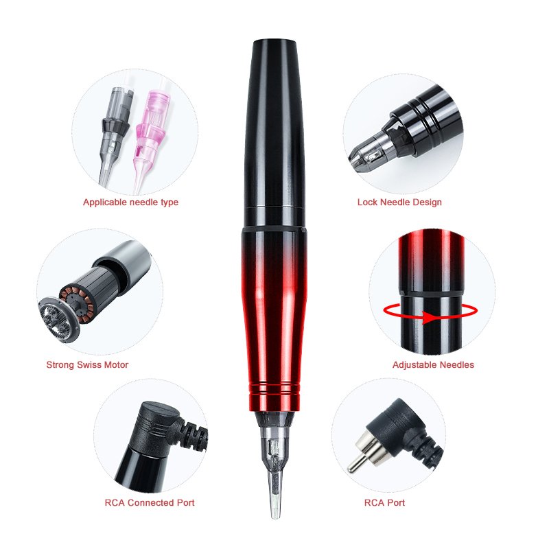 Professional Rotary New tattoo pen Thunderlord Power permanent make up CTGE005 Tattoo Machine