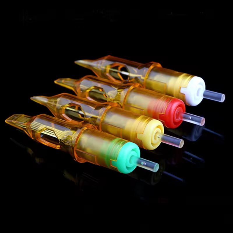 20pcs Disposable Professional Tattoo Makeup Cartridge Needles Sterilized Safety Tattoo Pen Machine Permanent Cartridge Needles