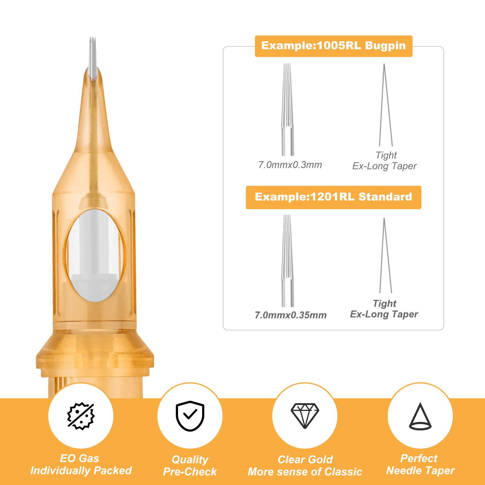 Wholesale EVO Permanent Makeup Needle Cartridge High Quality 100% Sterilized Tattoo Disable Tattoo Cartridge Needle