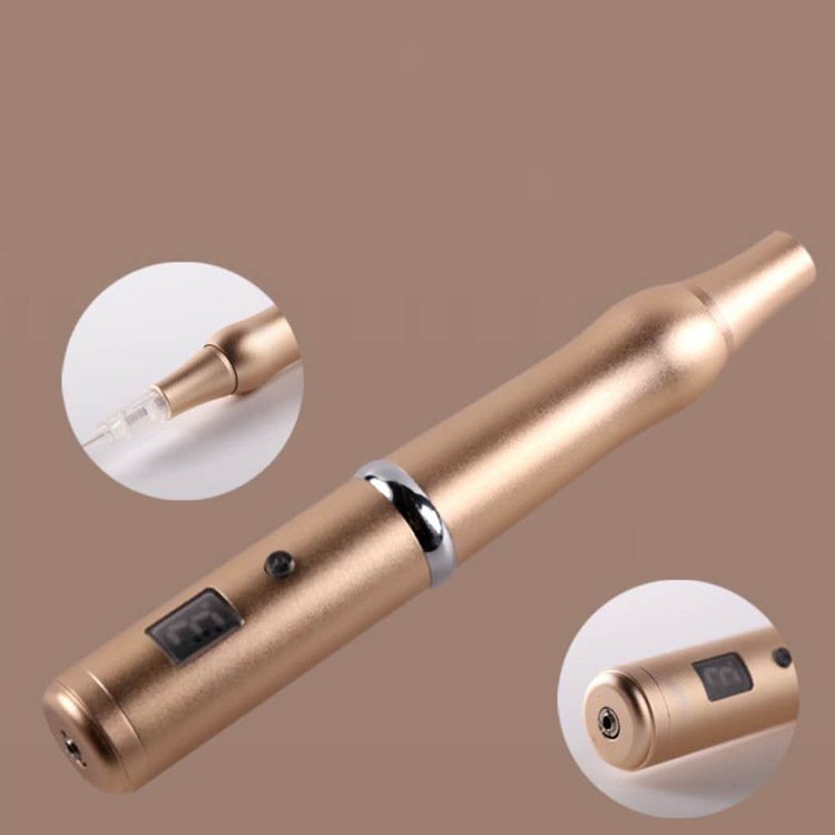High Quality Permanent Makeup Product Supply Cosmetic Eyebrow Tattoo Machine 3 Levels Wireless Gun Kit Microblading Eyebrow Pen
