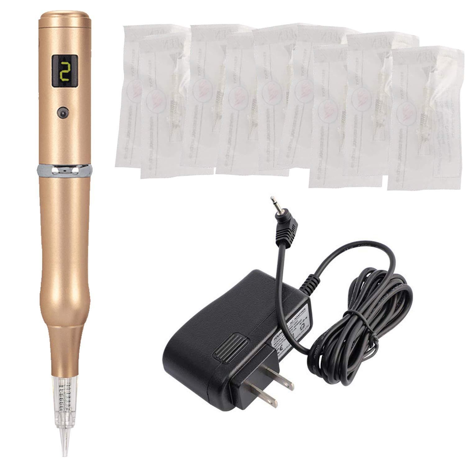 High Quality Permanent Makeup Product Supply Cosmetic Eyebrow Tattoo Machine 3 Levels Wireless Gun Kit Microblading Eyebrow Pen