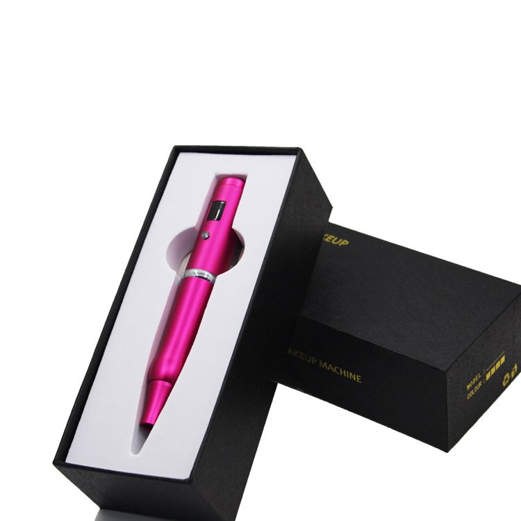 High Quality Permanent Makeup Product Supply Cosmetic Eyebrow Tattoo Machine 3 Levels Wireless Gun Kit Microblading Eyebrow Pen