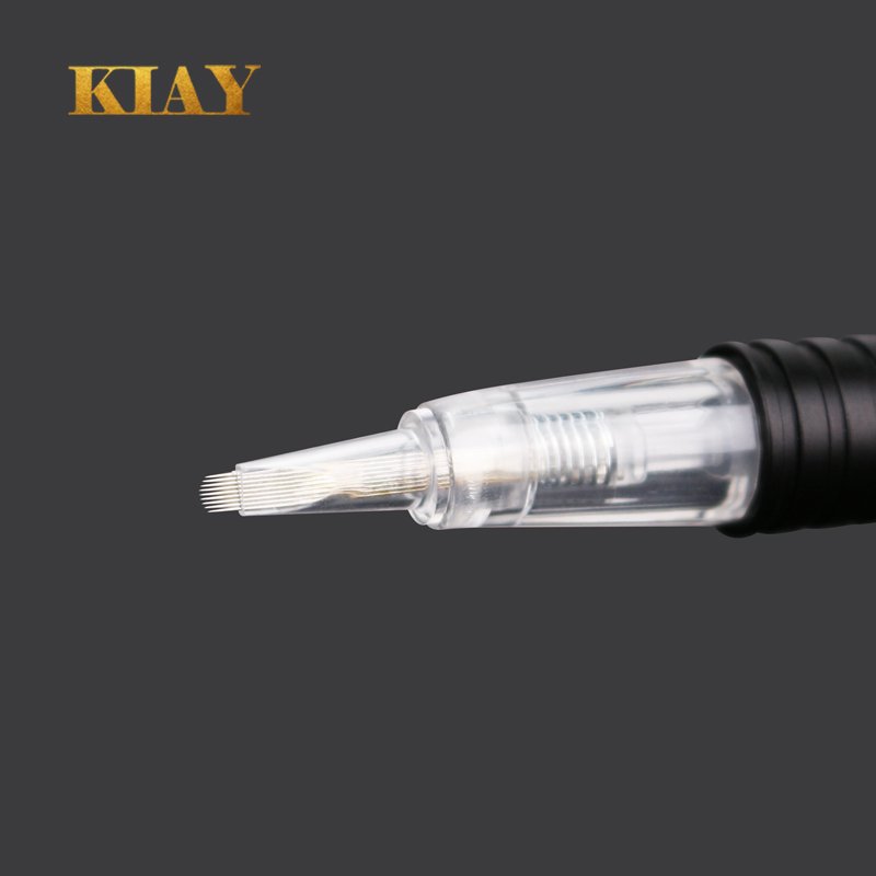 MTS PUM Needle Tattoo cartridge Needle 0.18mm 1R 3R 5R 5F 7F 9UF 15M1 12PIN 36PIN Nano Microneedle Permanent Makeup Needle Screw