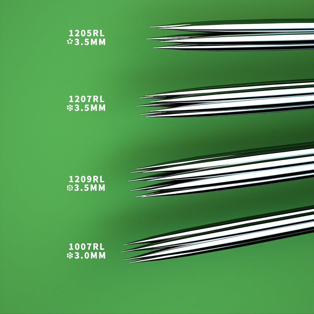 Wholesale Custom Logo Factory High Quality 20PCS/box Disposable Tattoo Needle Cartridge Permanent Makeup Tattoo Cartridge Needle