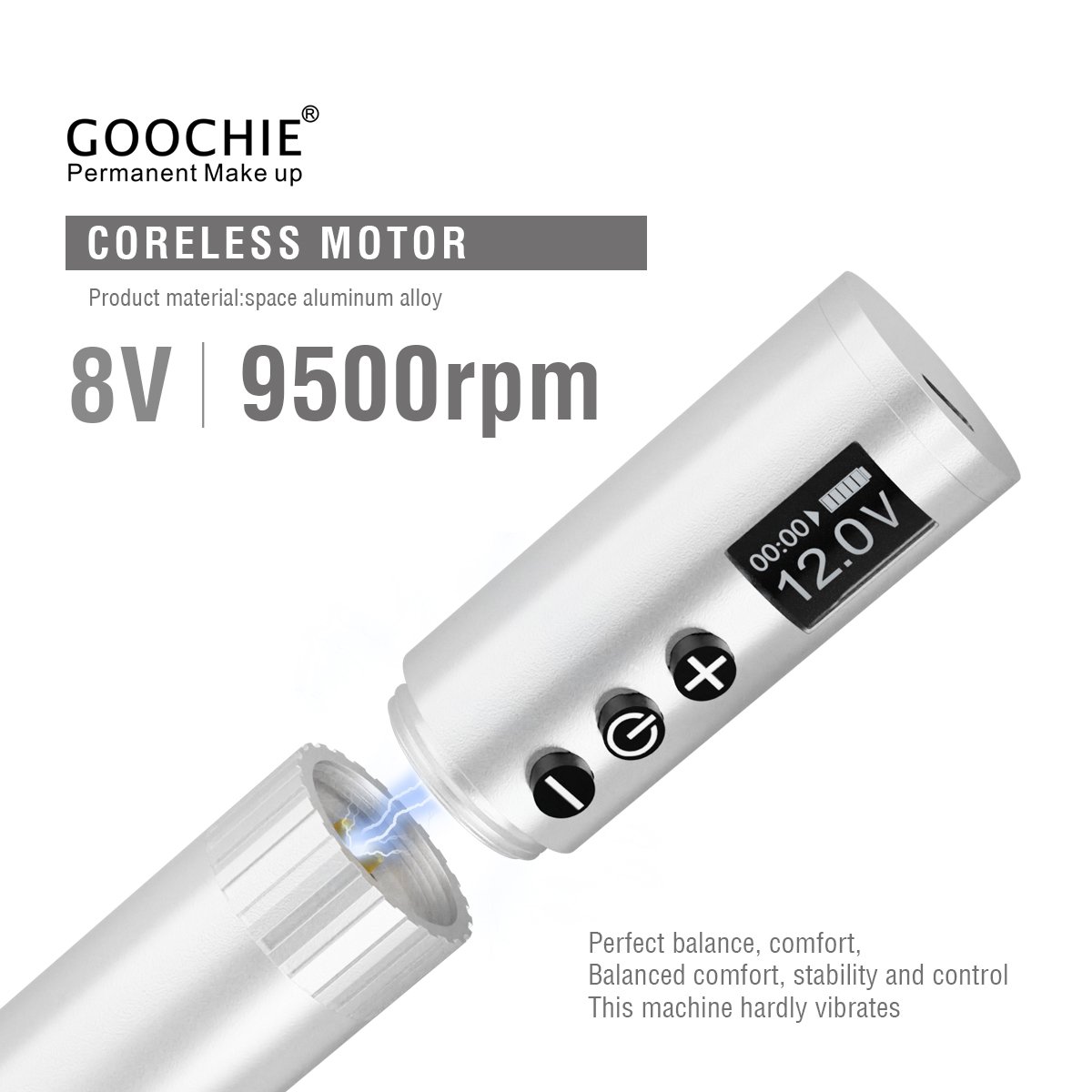 NEW ONE Universal Cartridge Needle Microblading Brows Lip Blush Tattoo Pen Permanent Makeup Machine