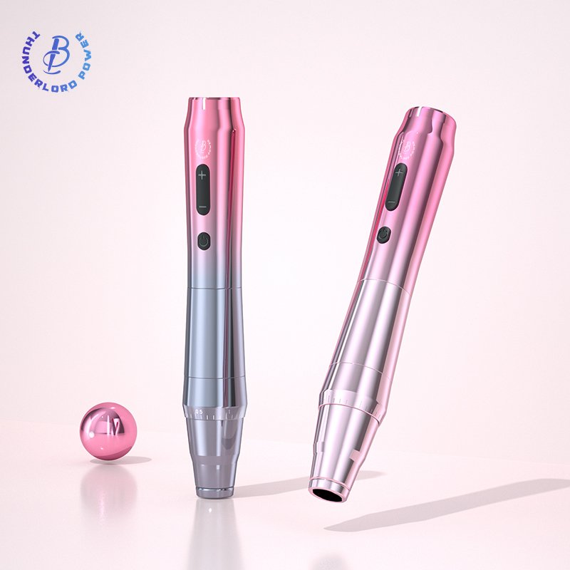 Dermografo profoessional! Two 1000MAH batteries Biomaser TP010 wireless micropigmentation dermograph for PMU/SPMU+MTS