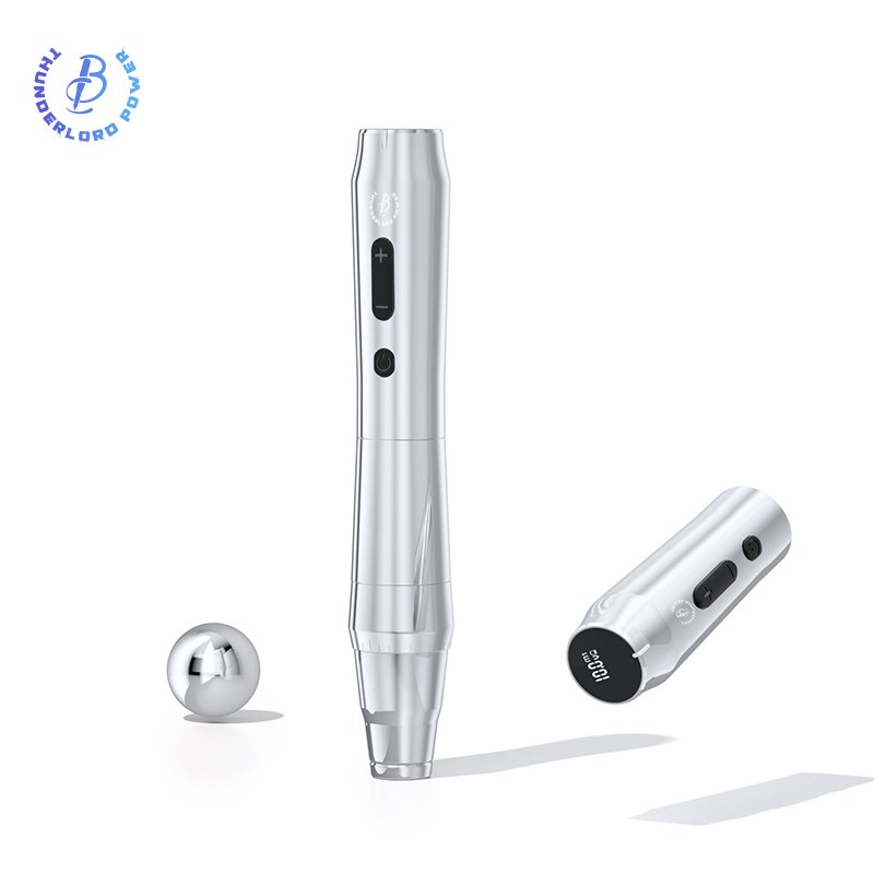 Dermografo profoessional! Two 1000MAH batteries Biomaser TP010 wireless micropigmentation dermograph for PMU/SPMU+MTS