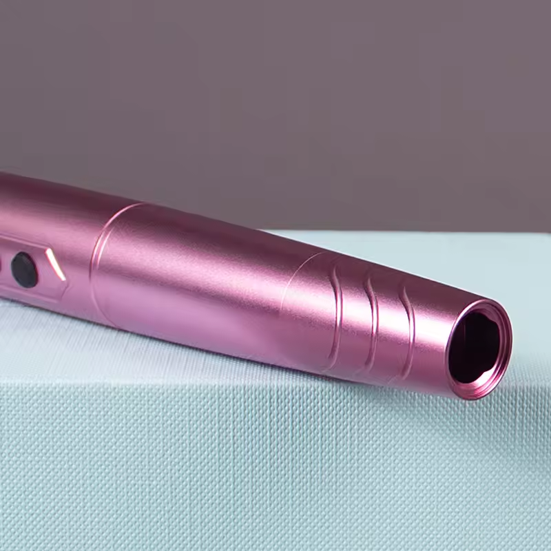 Professional Mini Tattoo Pen Machine with four colors Needle two spare batteries