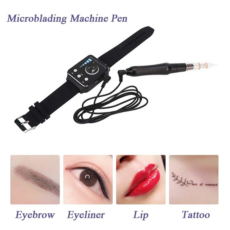 Private Label Wireless Digital Rotary Tattoo Machine Eyebrow Lip MTS Microblading Machine Pen Tool Permanent Makeup Machine Pen