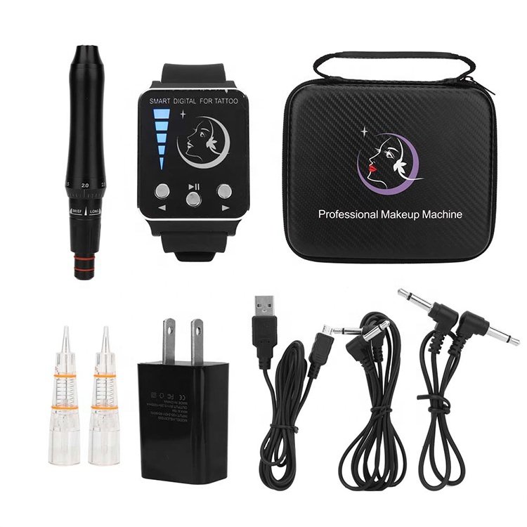 Private Label Wireless Digital Rotary Tattoo Machine Eyebrow Lip MTS Microblading Machine Pen Tool Permanent Makeup Machine Pen