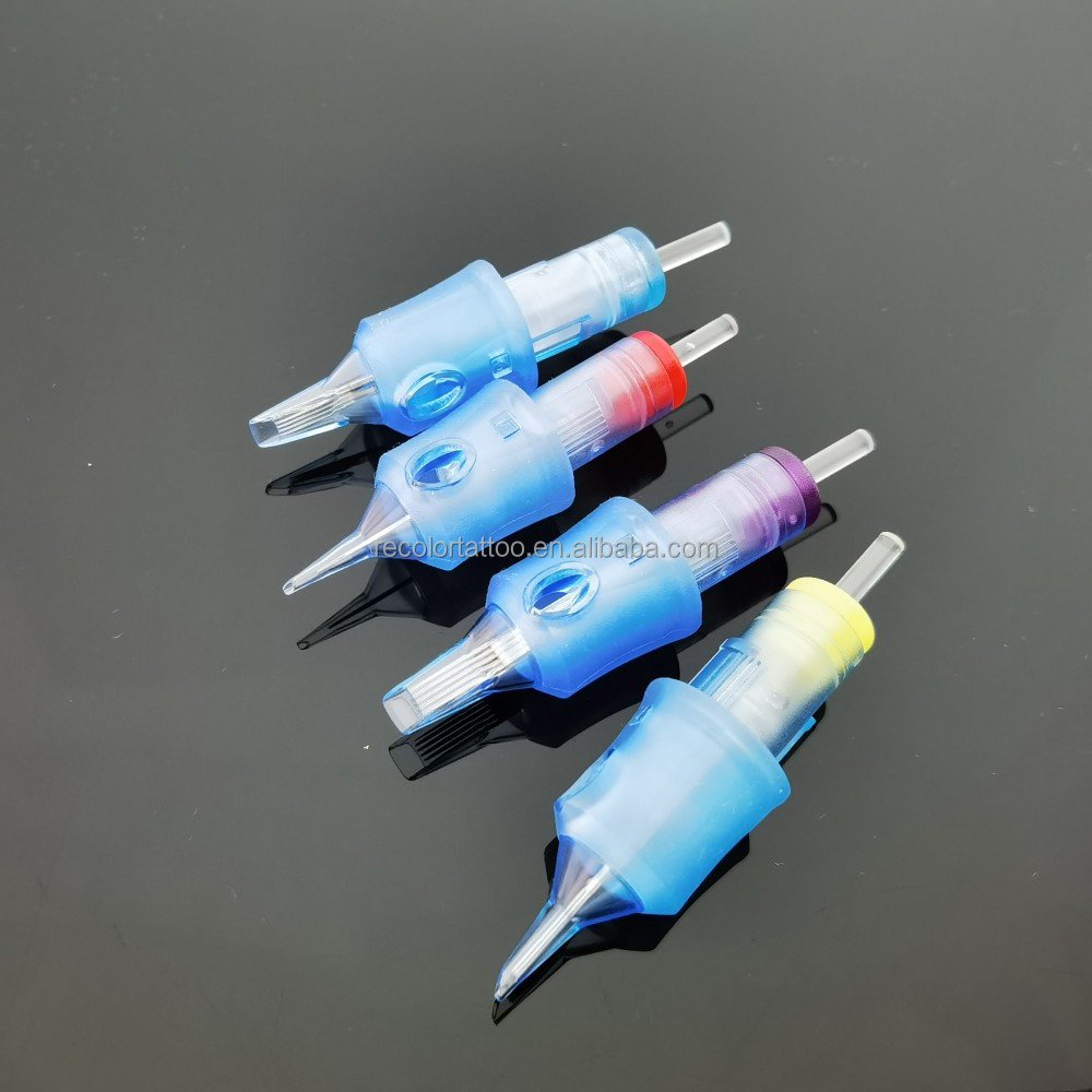 New Arrival Professional Premium Disposable Tattoo Needle Cartridge with Finger Rubber and Soft Membrane