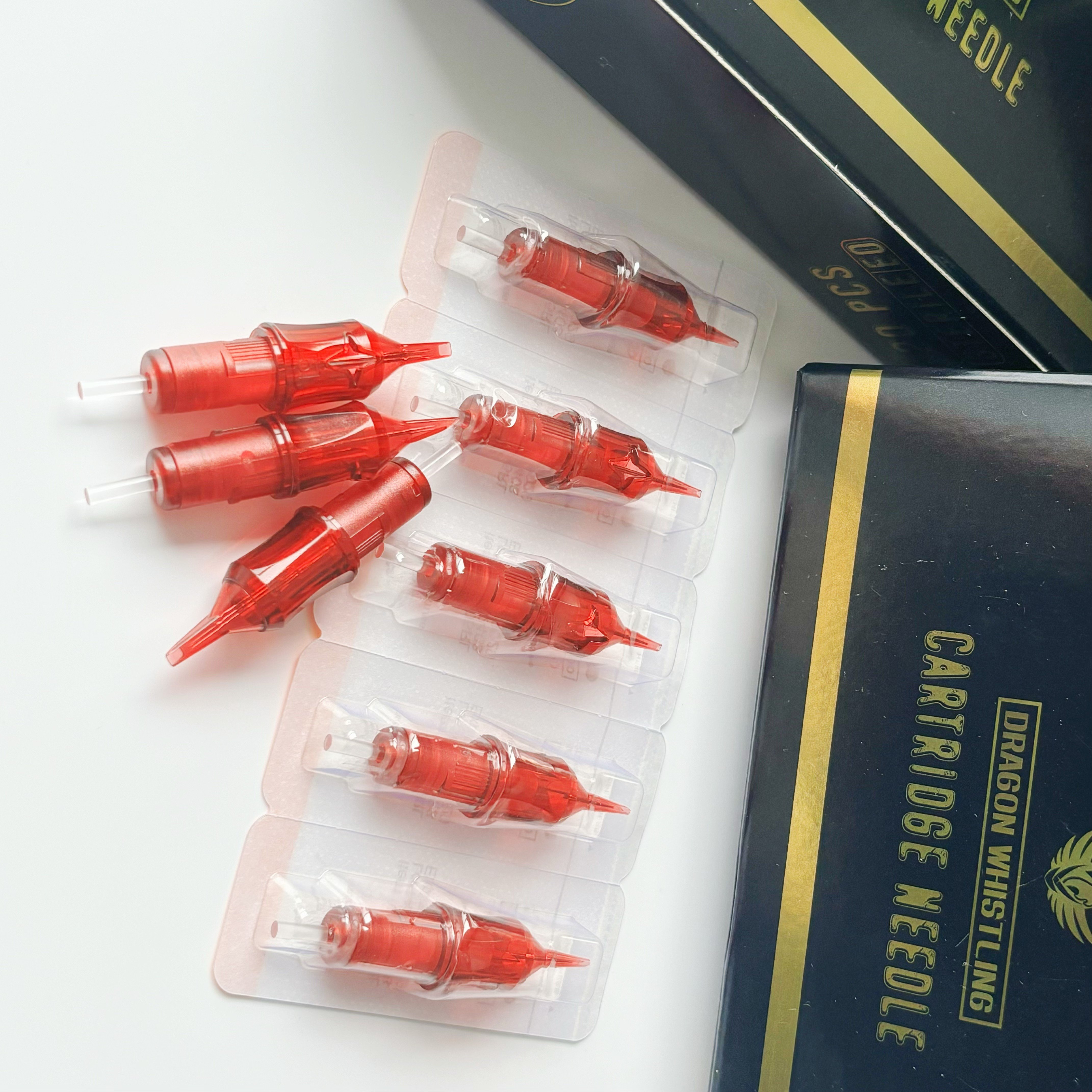 Red Heart Wholesale Price Tattoo Cartridge Needles For Permanent Makeup