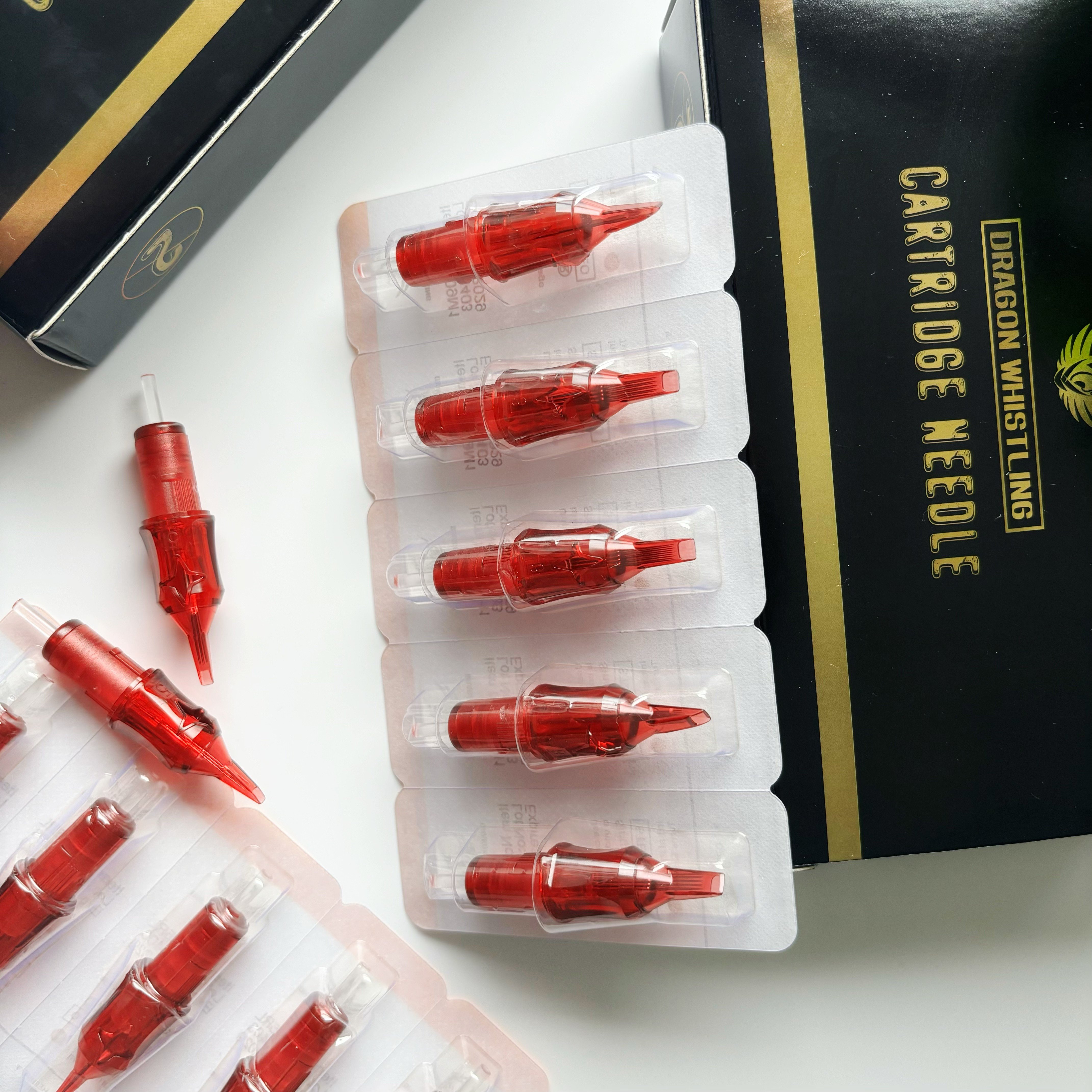 Red Heart Wholesale Price Tattoo Cartridge Needles For Permanent Makeup