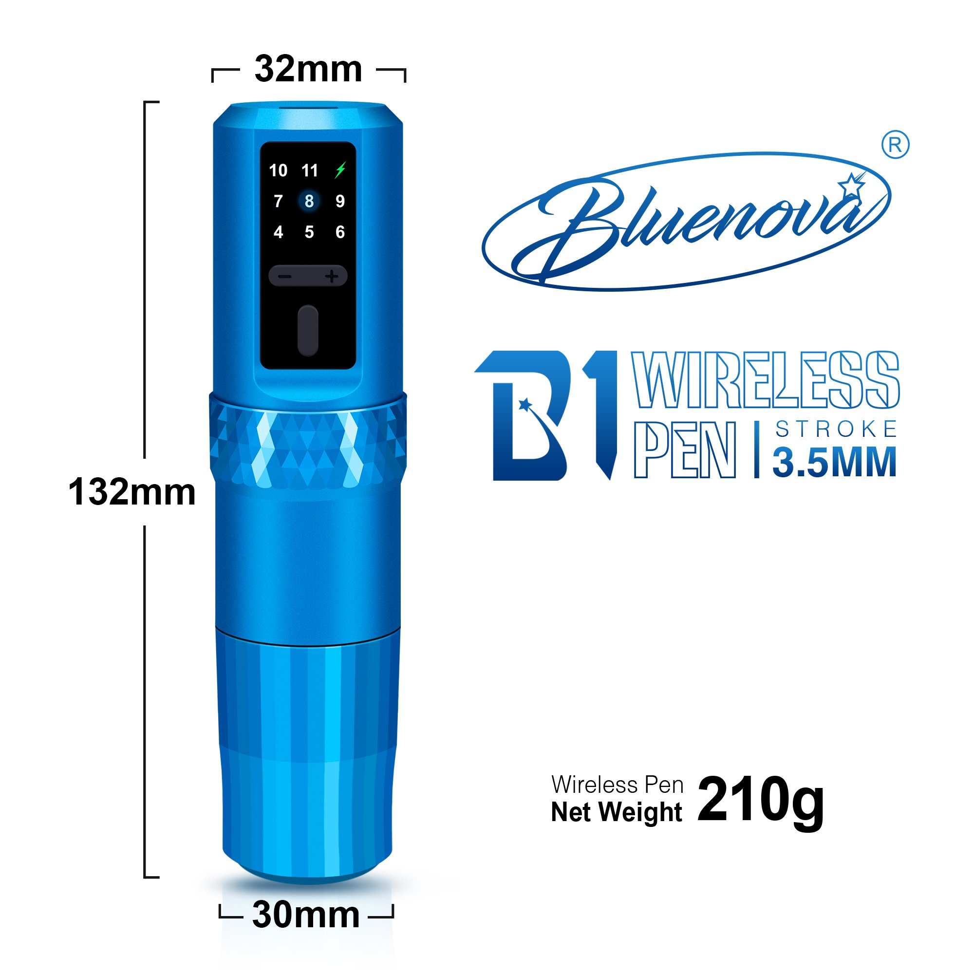 Newest Tattoo Machine Rechargeable 1900mAh Tattoo Battery Pen Machine Permanent Makeup Machine