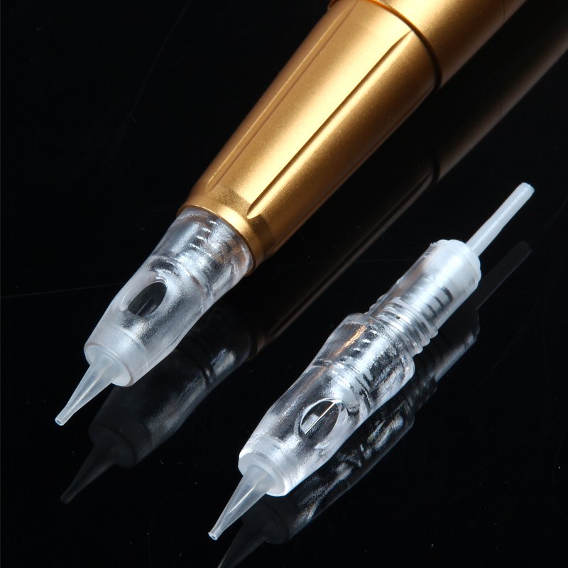 Disposable screw type needle cartridge tattoo permanent makeup eyebrow needle for rotary tattoo machine