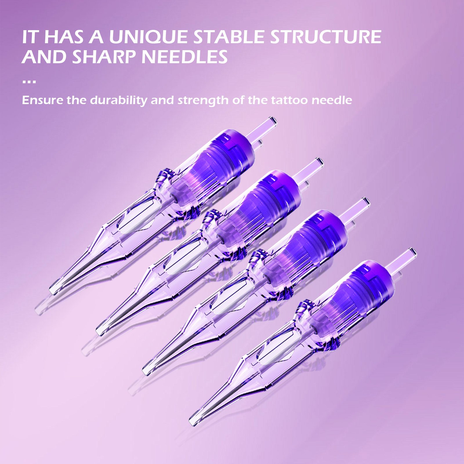 Professional 20PCS Disposable Tattoo Needles for Mesotherapy Korean Supply Permanent Eyebrow Lips Makeup Cartridge Needles