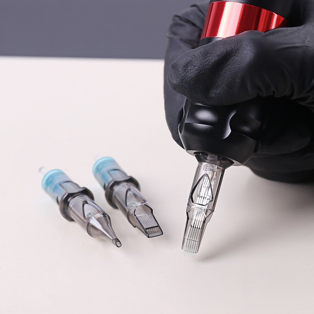 Tattoo Needles Cartridge Disposable Sterilized Safety Needle RS/RL/RM/M1 With Membrane For Tattoo Rotary Machine