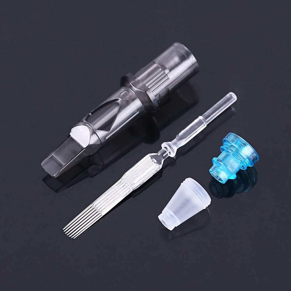 Tattoo Needles Cartridge Disposable Sterilized Safety Needle RS/RL/RM/M1 With Membrane For Tattoo Rotary Machine