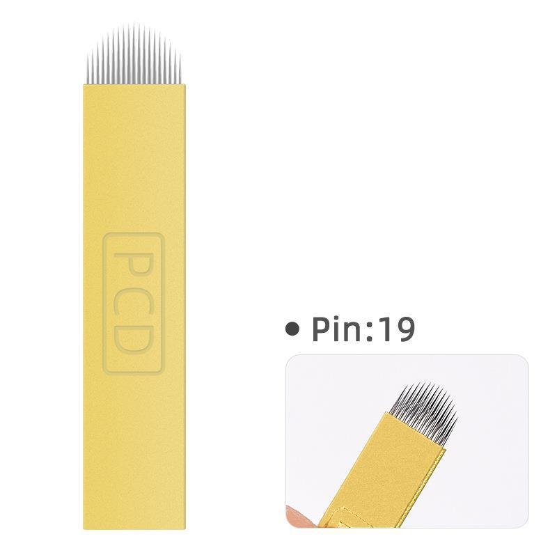 PCD 12 Pin Microblading Needles for Eyebrow Tattoo Permanent Makeup Cartridge Needles Tattoo