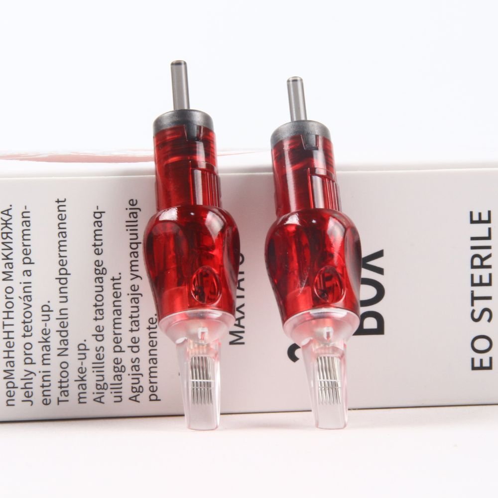 20pcs/box Tattoo Cartridge Needle RL RS RM Permanent Makeup Eyebrow Tattoo Needles For Tattoo Machine Pen