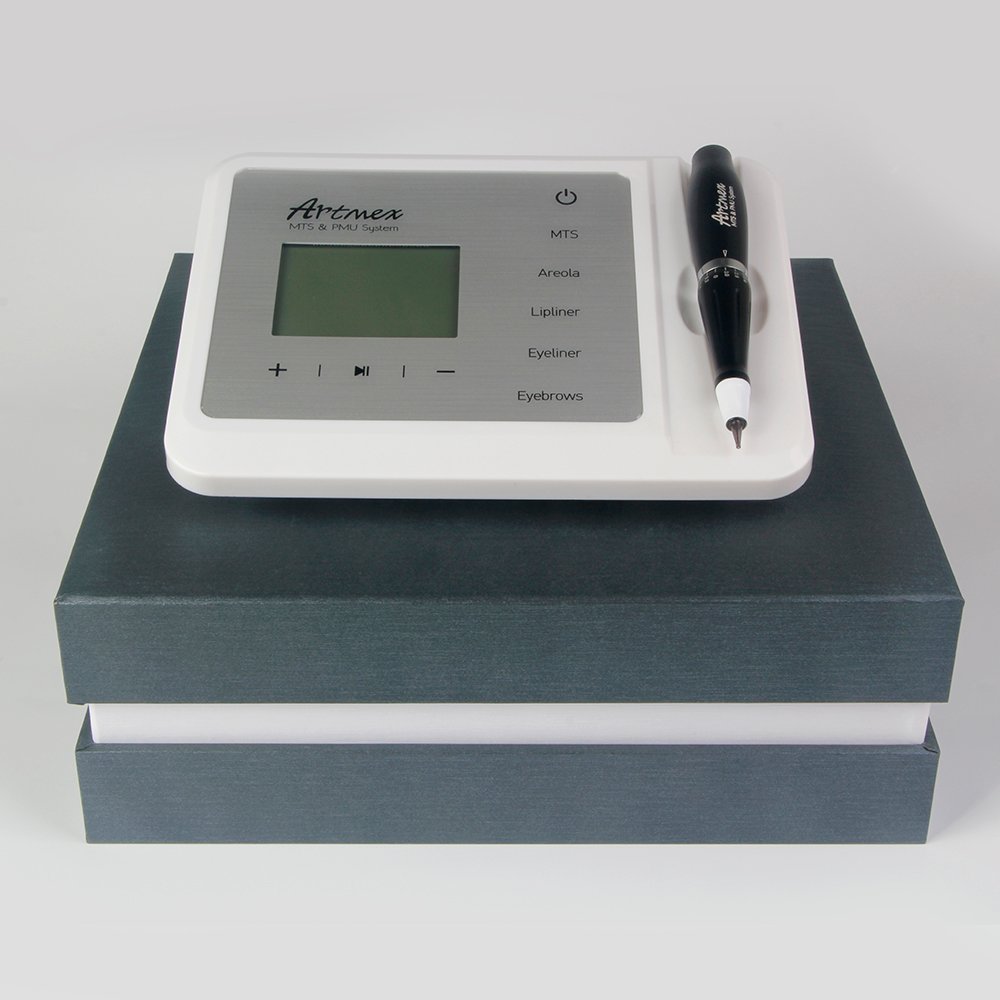 Dermografo Digital Charmant Permanent Makeup Machine Kit Microblading Pen for Eyebrow Lip Embroidery Tatoo with Cartridge Needle