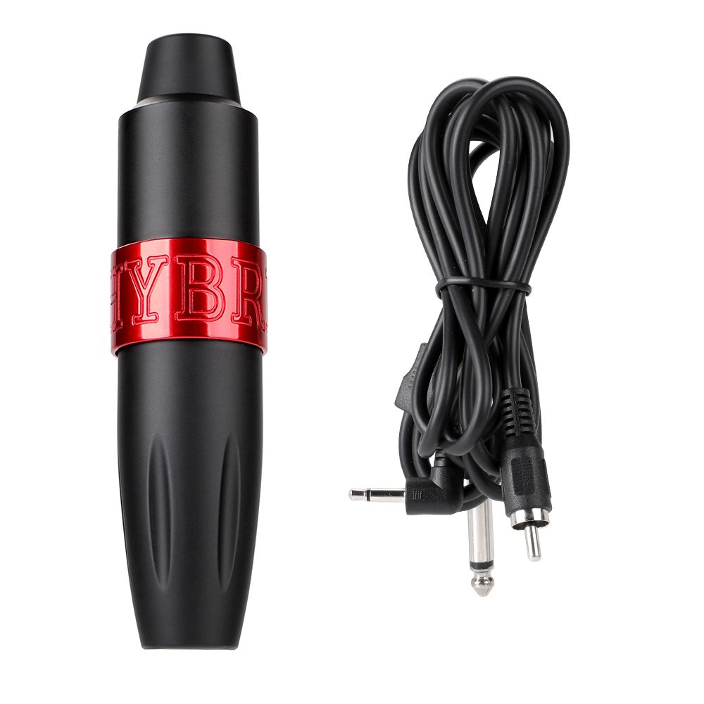 HY-1002-1 Black Rocket Tattoo Machine Professional Rotating Tattoo Pen Factory Price OEM Accepted