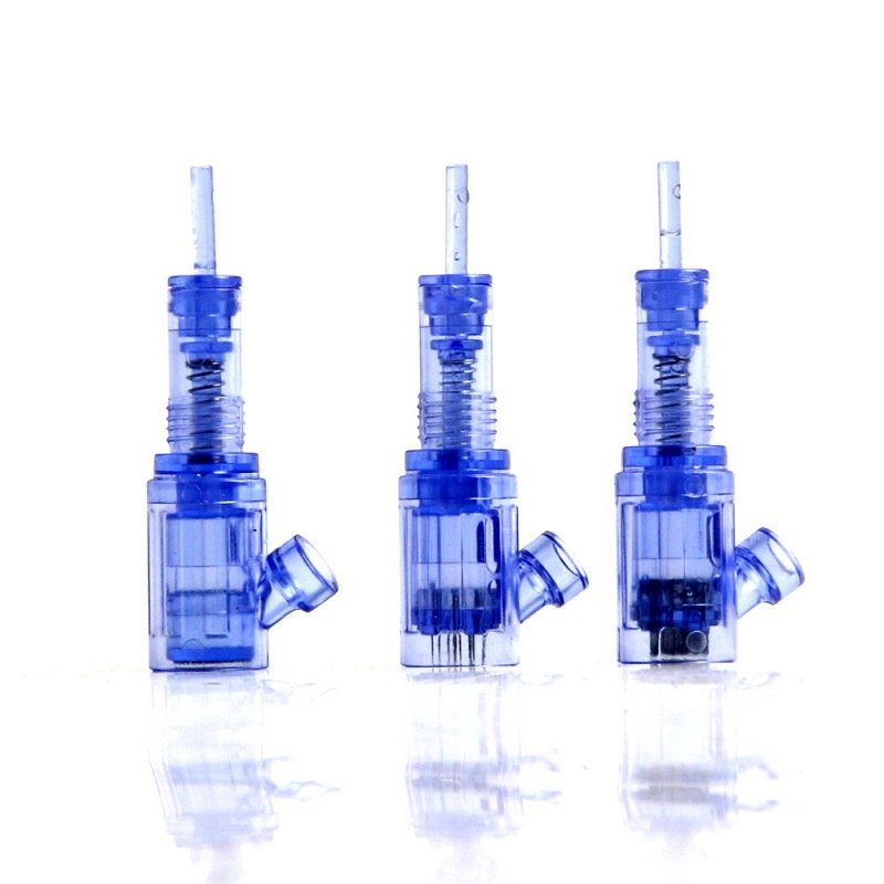 12P 36P 42P Mesotherapy Needle Screw Microneedling Cartridge Needles Tattoo Nano Needle Permanent Makeup Nano Cartridge Meso