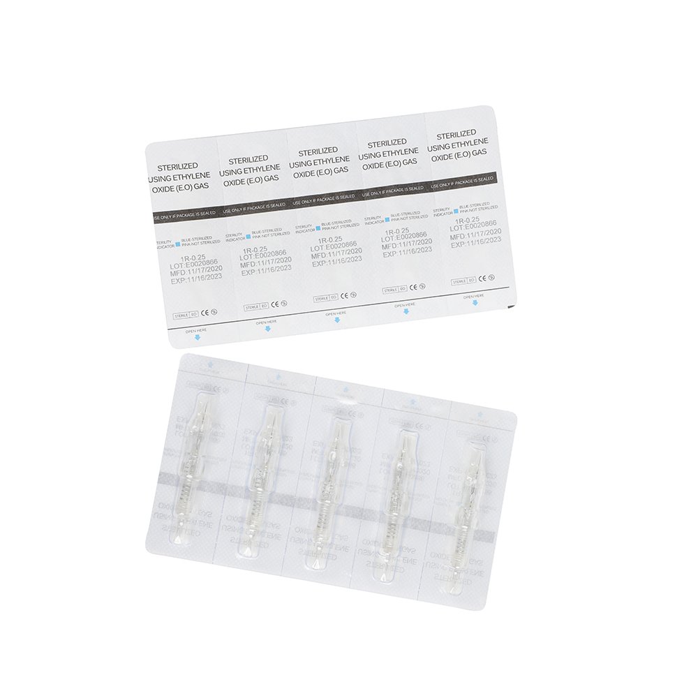 Factory Supplies Disposable Permanent Makeup Screw Cartridge 0.30mm 1RL Thinner Tattoo PMU Needles