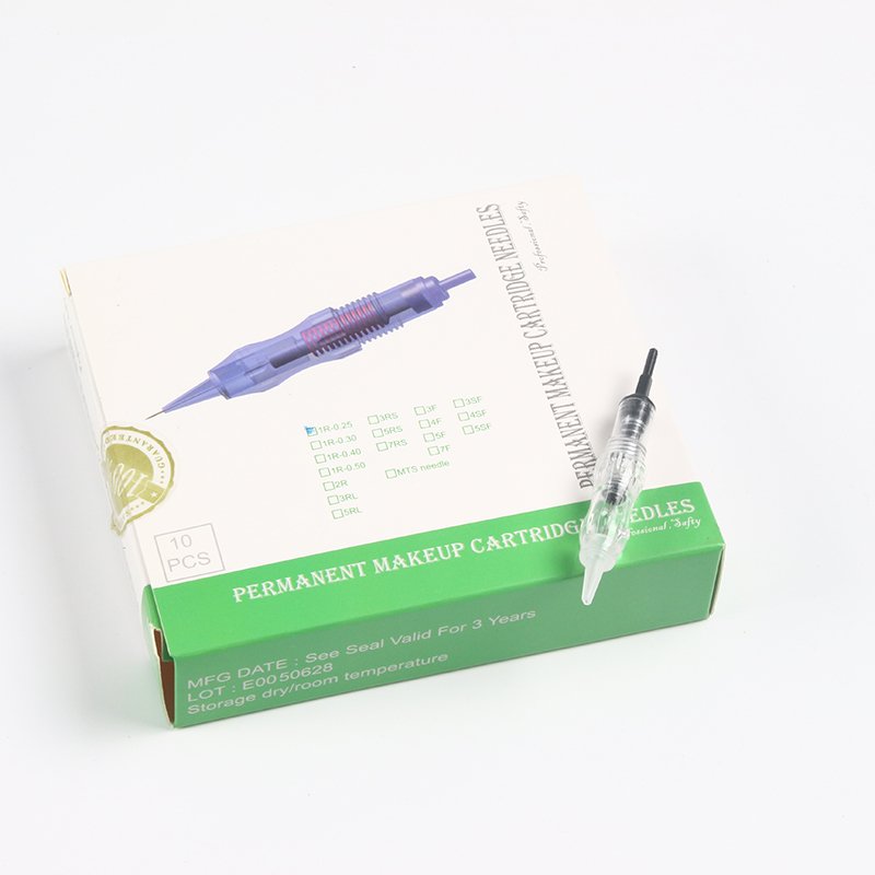 10pc disposable sterilized tattoo cartridge 1r 3r 5r permanent makeup rotary tattoo machine needle cartridges