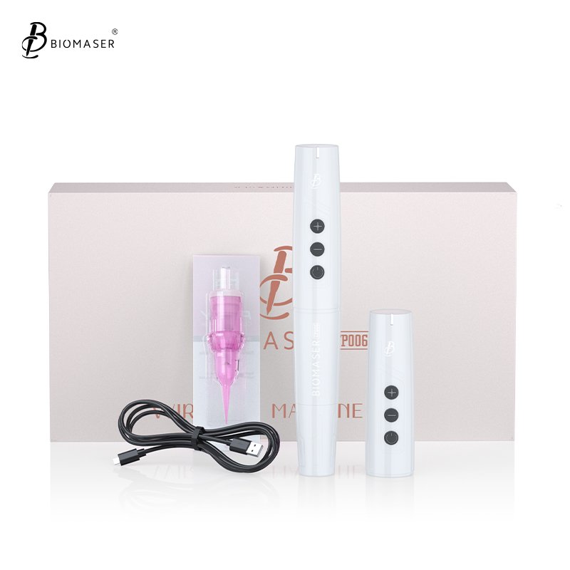 TP006 Biomaser Wireless permanent makeup Machine Eyebrow Tattoo Micropigmentation Digital Microblading Tattoo Machine