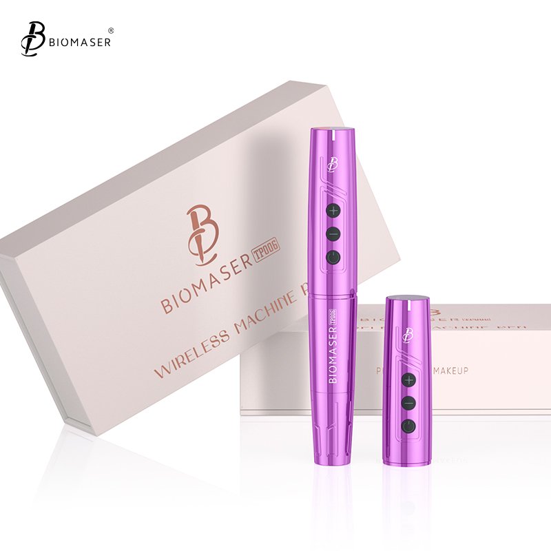TP006 Biomaser Wireless permanent makeup Machine Eyebrow Tattoo Micropigmentation Digital Microblading Tattoo Machine