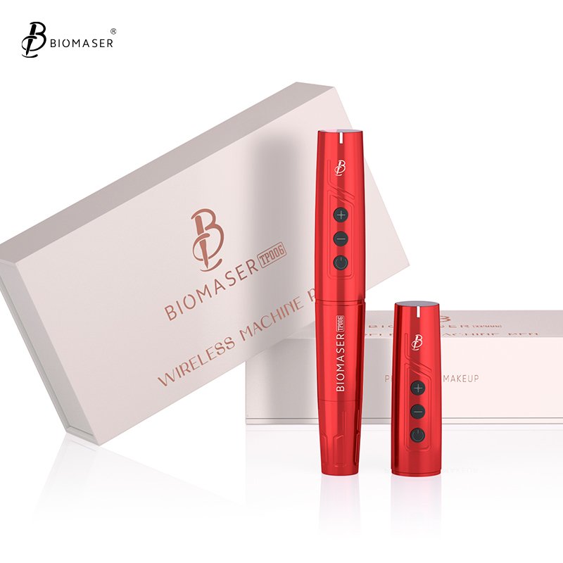 TP006 Biomaser Wireless permanent makeup Machine Eyebrow Tattoo Micropigmentation Digital Microblading Tattoo Machine