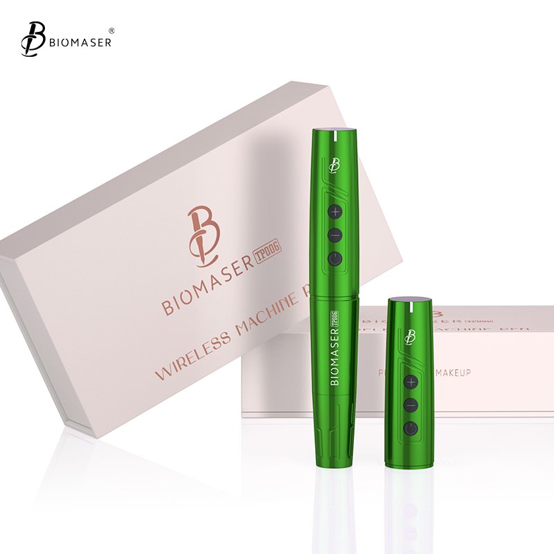 TP006 Biomaser Wireless permanent makeup Machine Eyebrow Tattoo Micropigmentation Digital Microblading Tattoo Machine