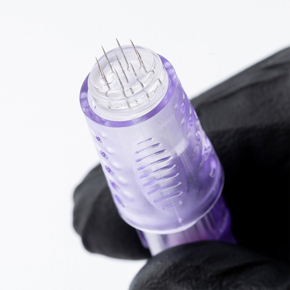 Wholesale POPU Venus 9 /12 /24 /36 /42 Pins Safety Membrane Drive Micro Pigmentation Needles Microneedling for Hair Scalp &MTS