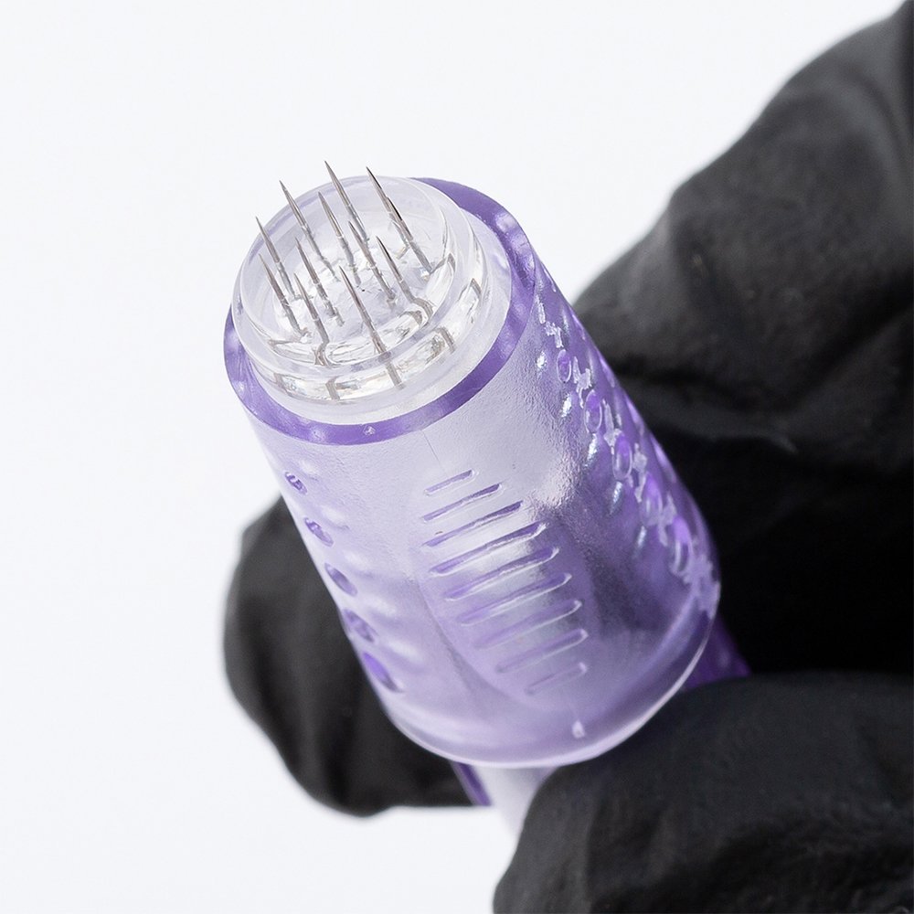 Wholesale POPU Venus 9 /12 /24 /36 /42 Pins Safety Membrane Drive Micro Pigmentation Needles Microneedling for Hair Scalp &MTS