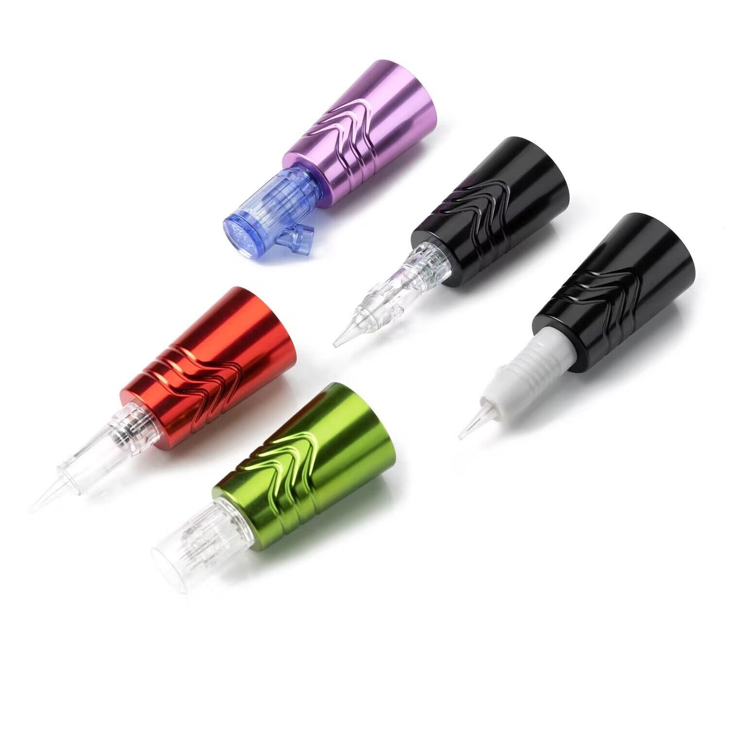 Double Battery Permanent Tattoo Machine Pen Professional Micropigmentation Semi-permanent Makeup Tattoo Device
