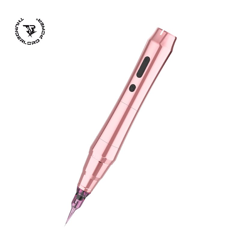 Dermografos manufacturers! TP010 Wireless Dermografo digital permanent makeup tattoo machine low vibration cartridge needle pen