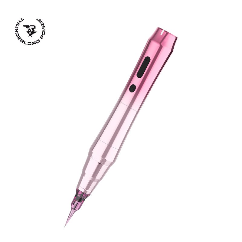 Dermografos manufacturers! TP010 Wireless Dermografo digital permanent makeup tattoo machine low vibration cartridge needle pen