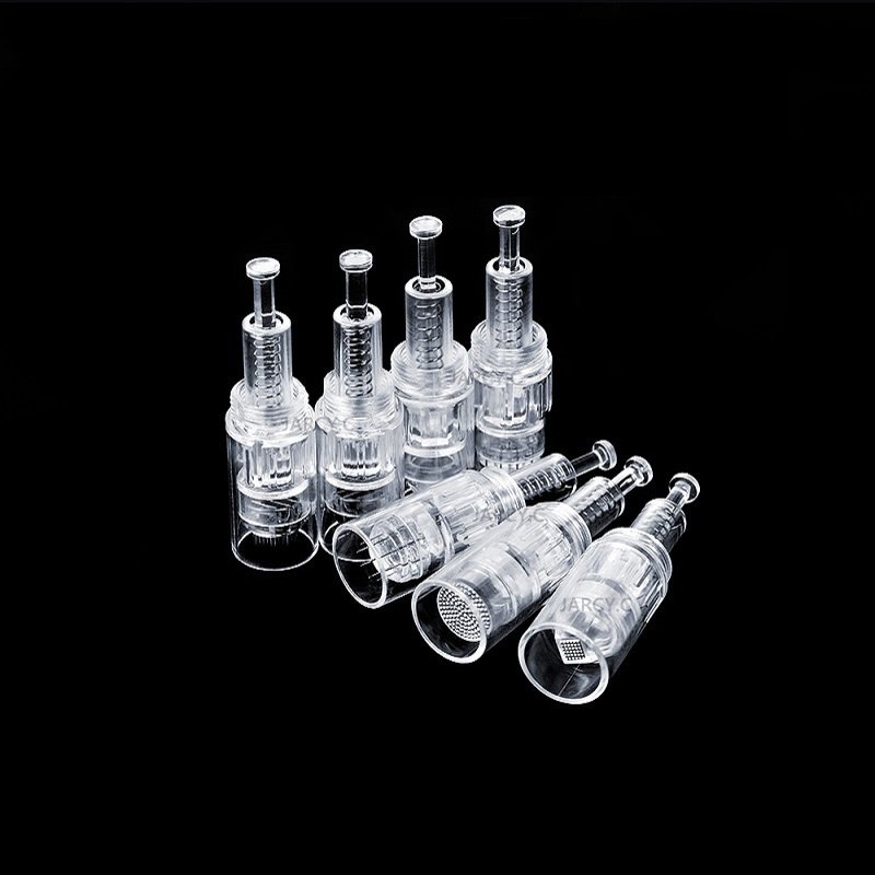 50Pcs Screw Microneedling Cartridge Needles 9/12/36/42Pin Nano Microneedle For Mesotherapy Dr.pen Permanent Makeup Tattoo Pen