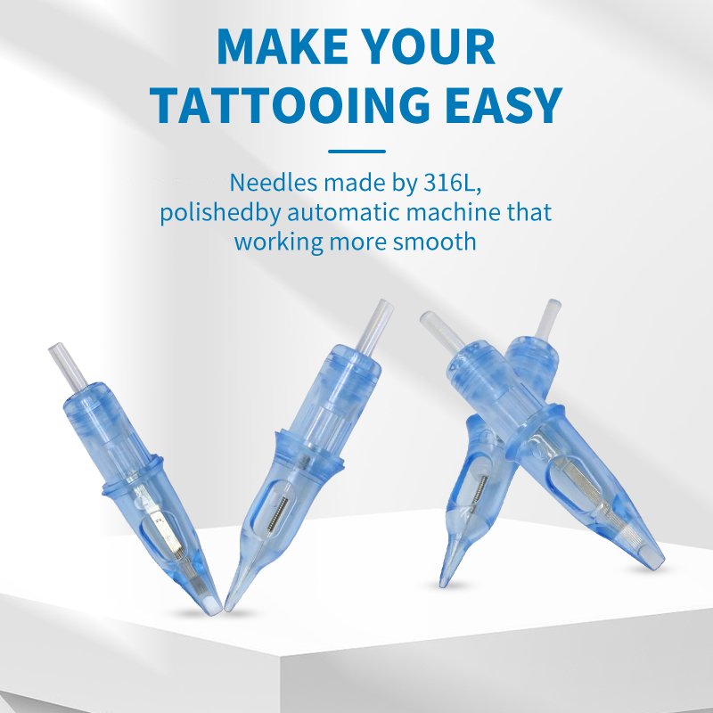 Custom Brand universal 1rl scalp micropigmentation permanent makeup tattoo machine needles tattoo needle cartridge for tattoo