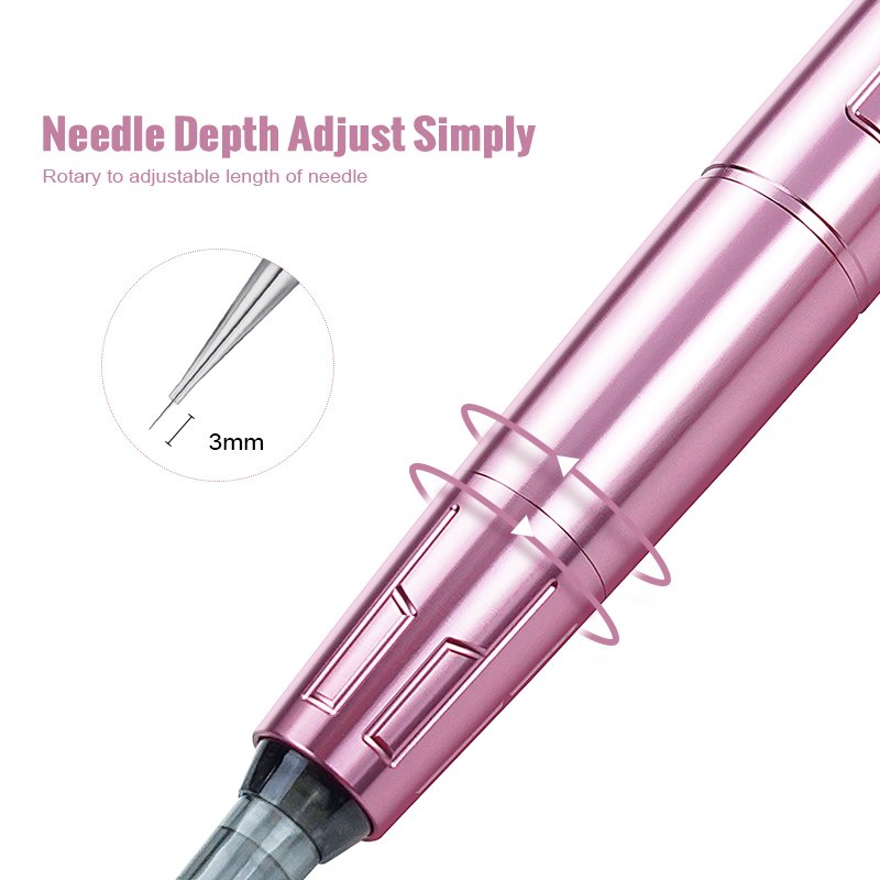 Biomaser original eyebrow tattoo pen wireless easy drawing cosmetic battery permanent makeup tattoo machine