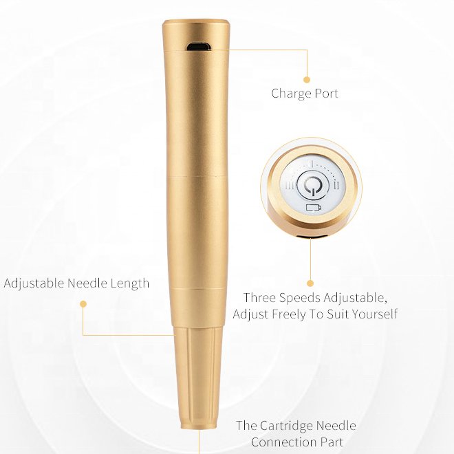Wireless Permanent Makeup Machine Tattoo Machine for Eyebrow Eyeliner Lips