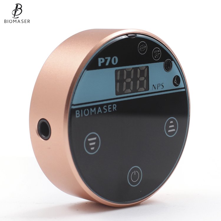 Biomaser Dermografo P70 Mini Eyebrow dermografo Portable Soft Master Training Tattoo Digital Microblading Machine Kit