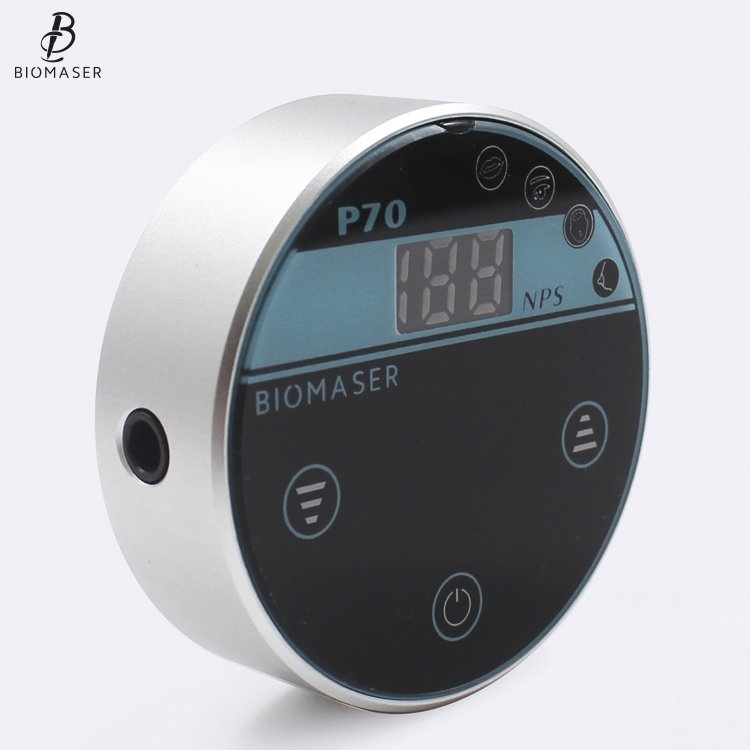 Biomaser Dermografo P70 Mini Eyebrow dermografo Portable Soft Master Training Tattoo Digital Microblading Machine Kit