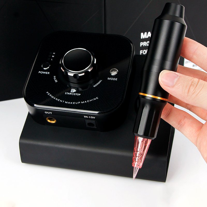 Custom Ameia Microblading Machine Professional Digital PMU Wireless Permanent Makeup Machine skin lips eyebrows tattoo spmu pen