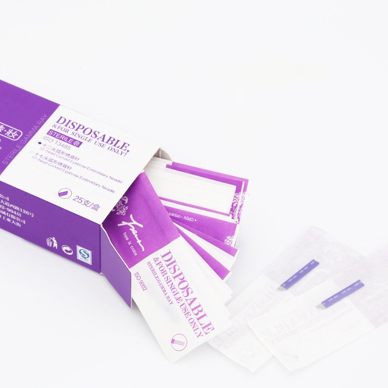 Pmu Needles 316 Still Tattoo Needle 3D Eyebrow Microblading Needle Pigment For Permanent Makeup Blade