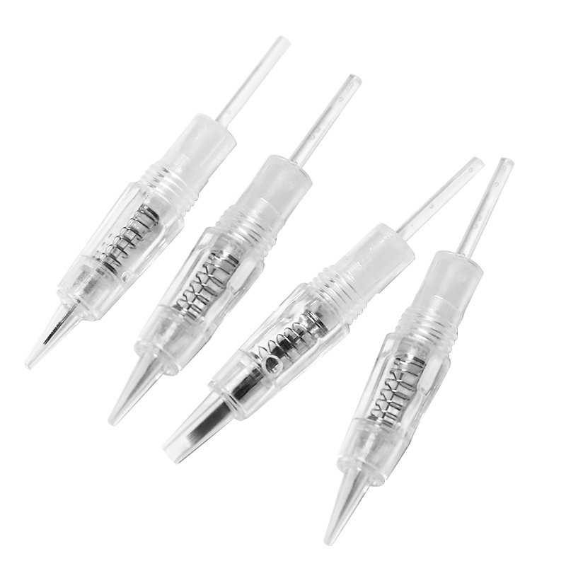 Tattoo Needle Disposable Screw Cartridge Needle Micropigmentation Permanent Makeup Tattoo Eyebrow Lips Pen Needles