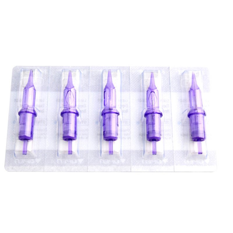 Disposable Tattoo Cartridge Needles Pro Round Liner For Semi Permanent Makeup Eyebrow Tattoo Machines
